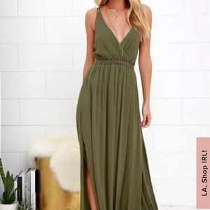 Lulu's Lost in Paradise Maxi dress